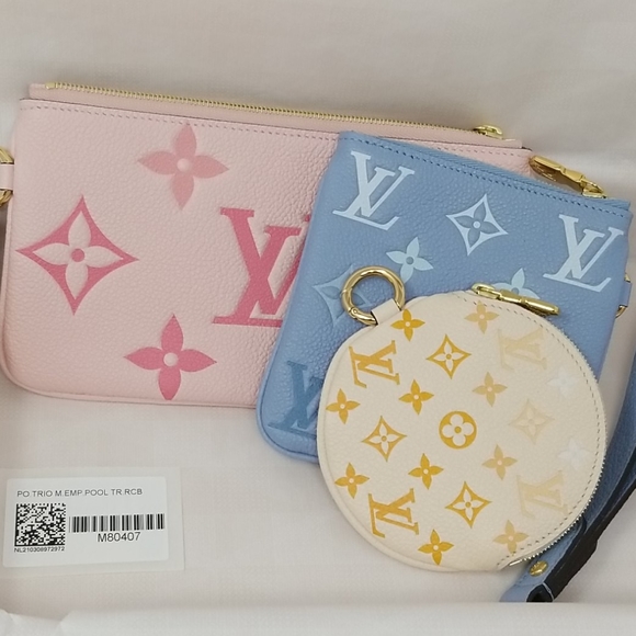 SOLD NIB Louis Vuitton By The Pool Trio Pouch - Picture 16 of 16